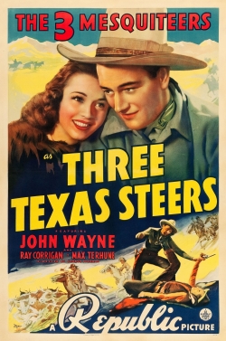 Three Texas Steers-free